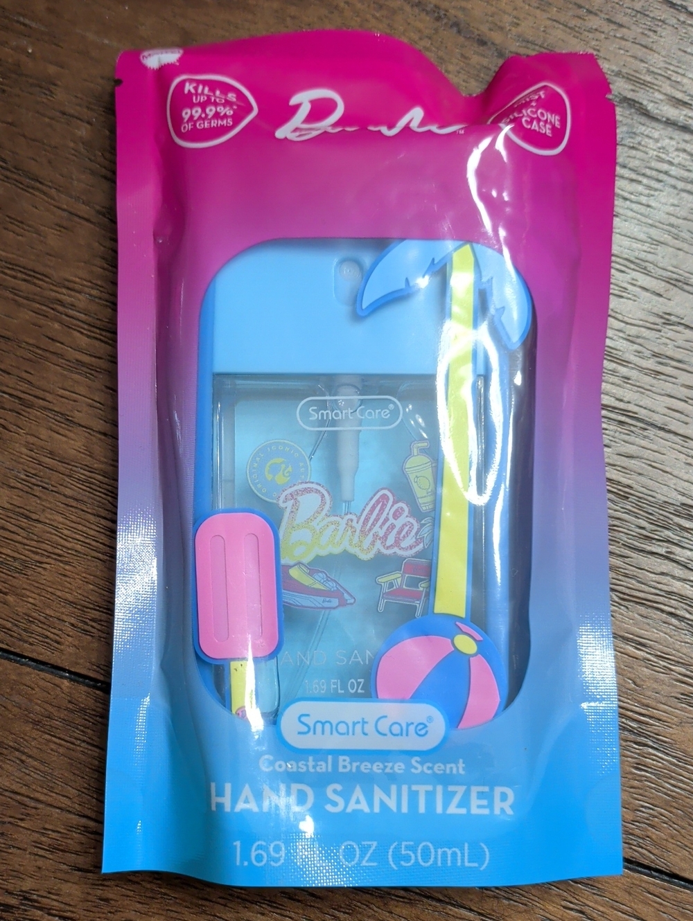 Barbie Smart Care Hand Sanitizer Mist And Silicone Case, NEW, RARE!